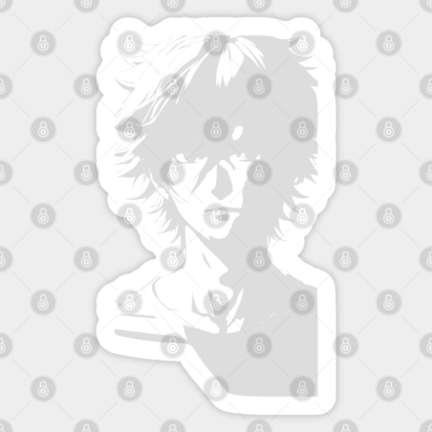 Anime Boy 05 Sticker by SanTees